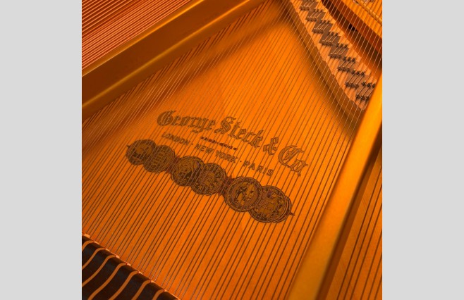 George Steck Polished White Grand Piano, Used - All Inclusive Premium Package (SN:T80108) - Image 7